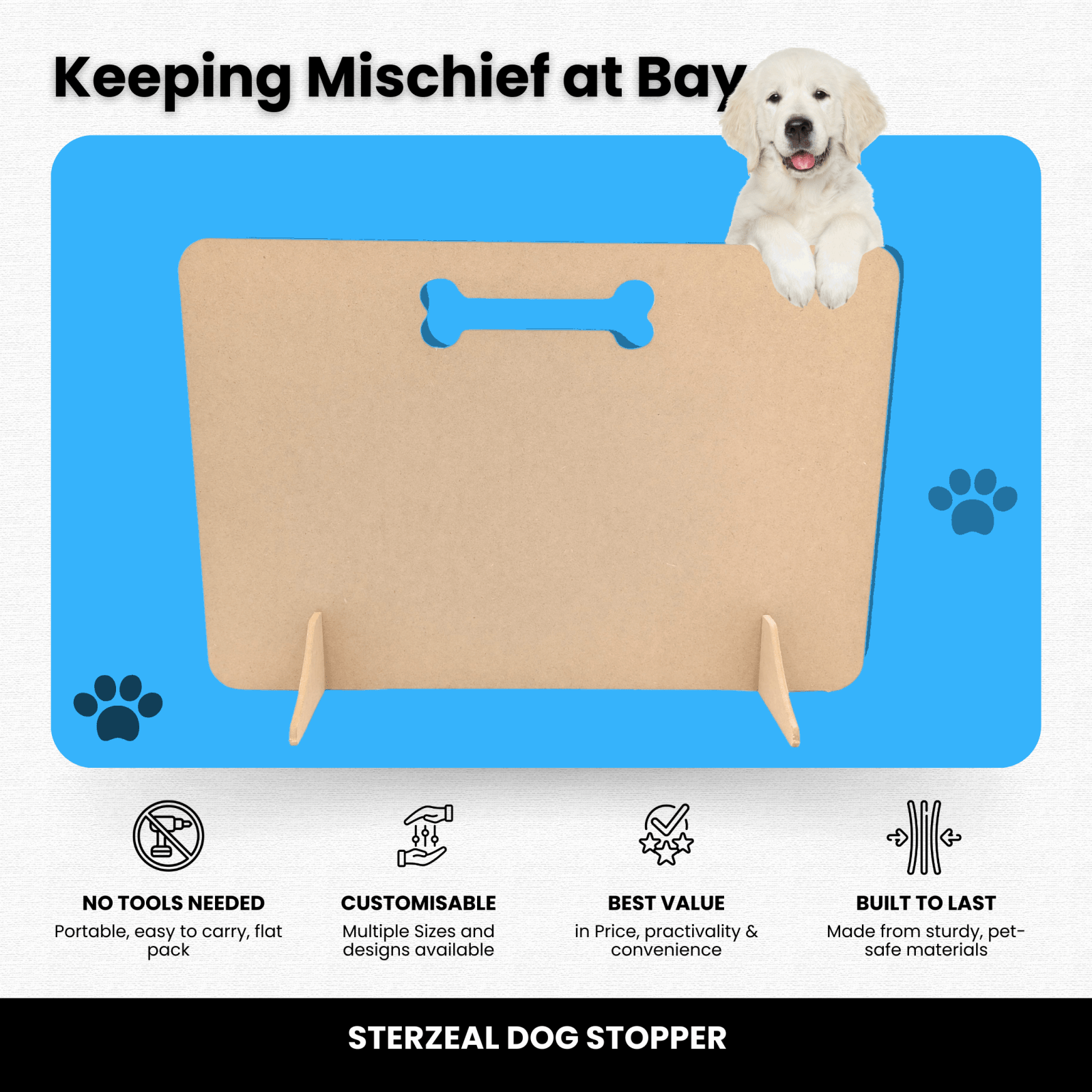 Dog Stopper - Black - DogStopper.co