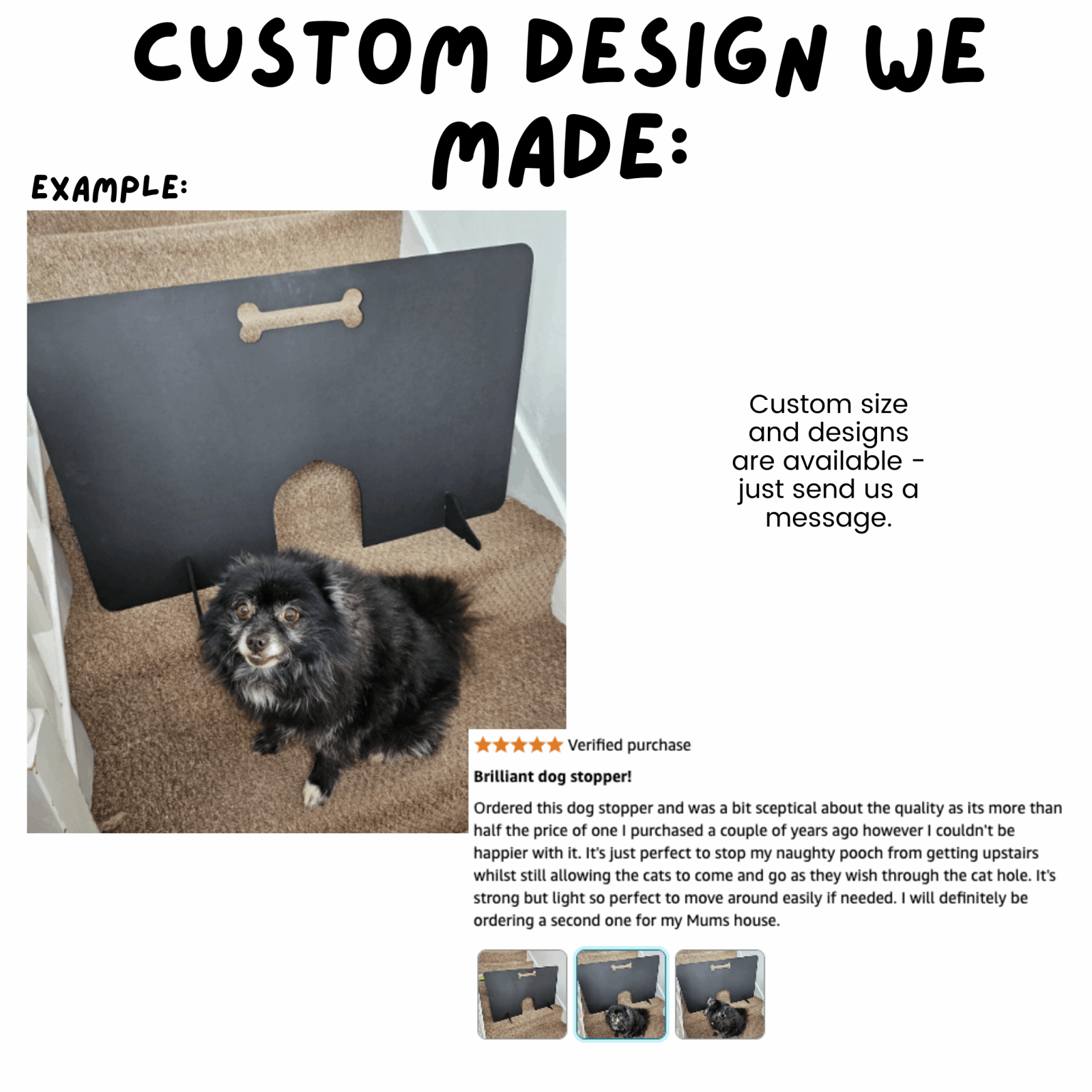 Dog Stopper - with Cat Access - DogStopper.co